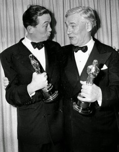 Walter Huston and John Huston