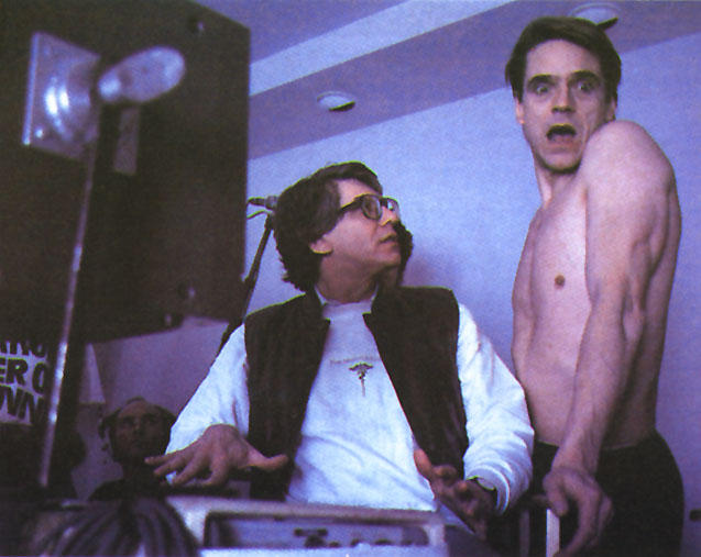 David Cronenberg just told Jeremy Irons about the mutant women.