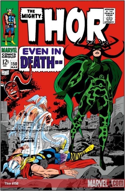 'Thor' #150 (1968) cover by Jack 'The King' Kirby