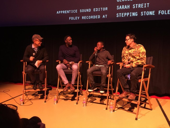 Q&A w/ Critic Todd McCarthy, Idris Elba, Abraham Attah and director Cary Fukunaga at Telluride.