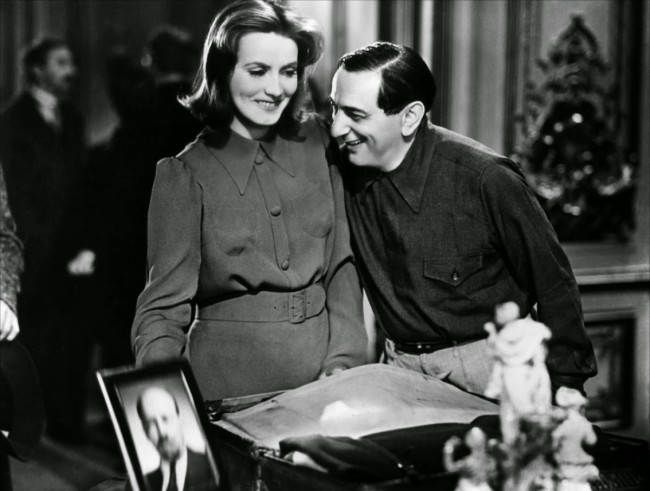 Greta Garbo & Ernst Lubitsch filming 'Ninotchka'