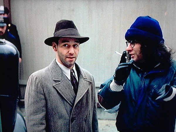 Longtime friend Sam Raimi appearing in a cameo in 'Miller's Crossing' (1990).
